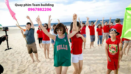 Dịch vụ quay phim Team building, chụp ảnh flycam Team building